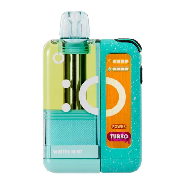 Off-Stamp X-Cube Crystal 35k Kit Winter Mint Disposable Vape - Black Coral